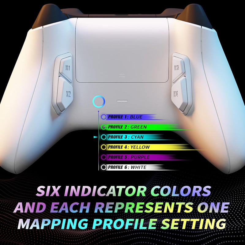 eXtremeRate Victor X Remap Kit für Xbox Series X/S Controller,6 Remap Profiles&Ergonomisches Rücken