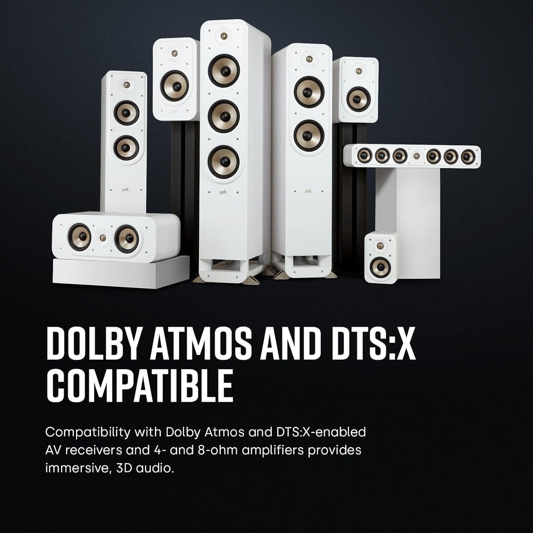 Polk Audio Signature Elite ES60 hochauflösender HiFi Standlautsprecher fürs Heimkino, Hi-Res Zertifi