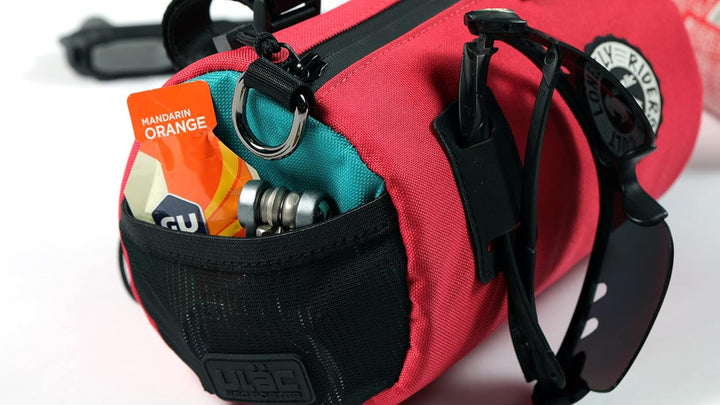 ULAC - Coursier Bike Handlebar Bag | 2,7 L | 20cm x 12cm | Befestigung am Lenker | Für Handy, Flasch