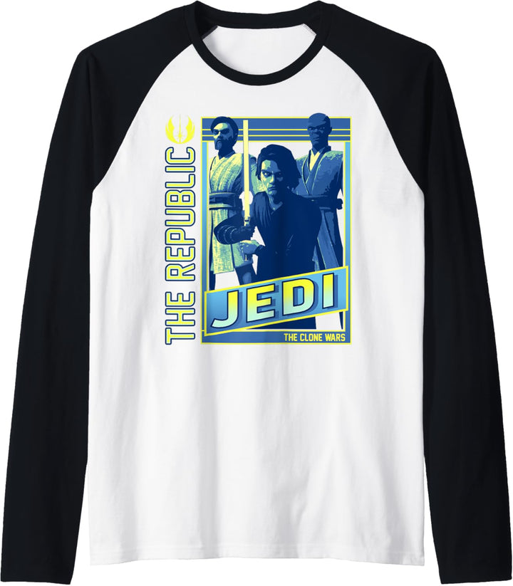 Star Wars: The Clone Wars The Republic Jedi Poster Raglan