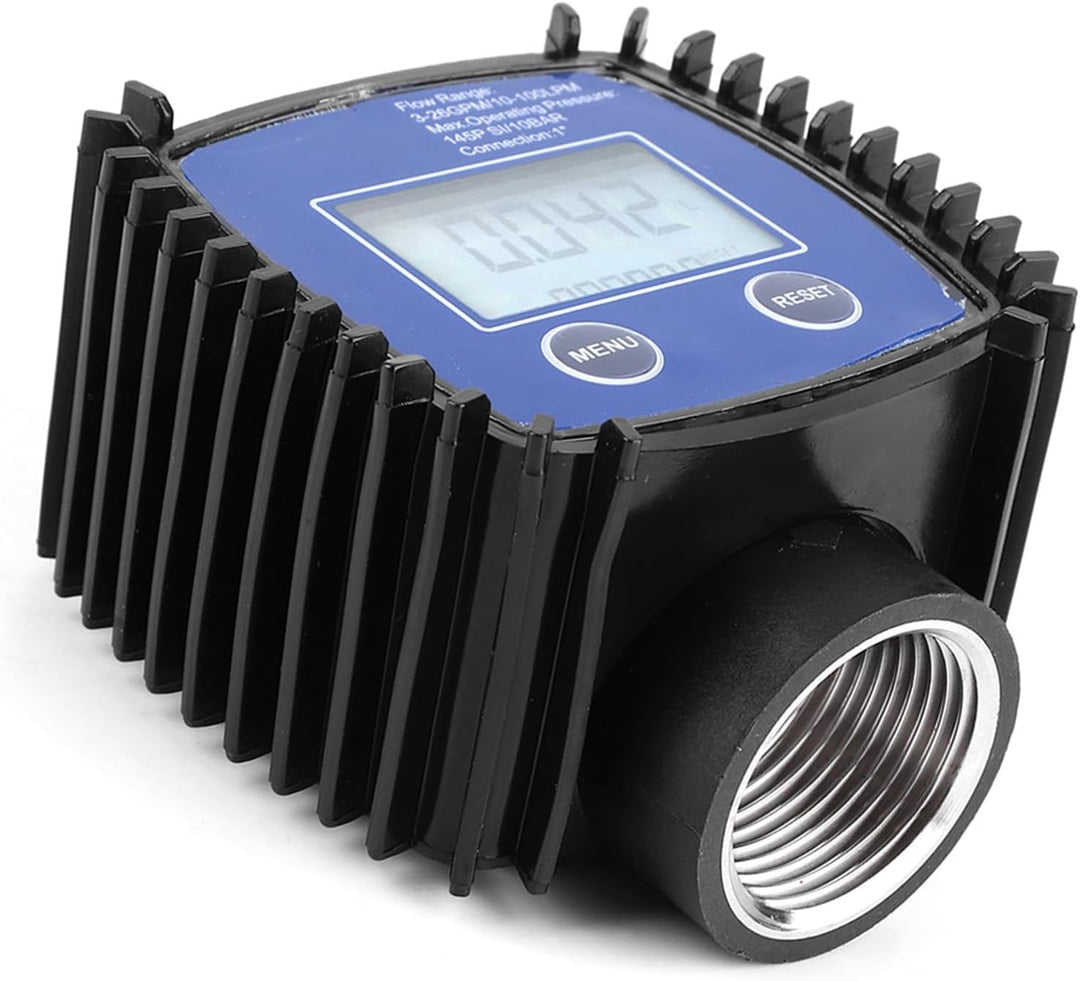 Durchflussmesser mit digitaler Anzeige, hochgenauer Aussengewinde-Durchflussmesser Diesel-Durchfluss