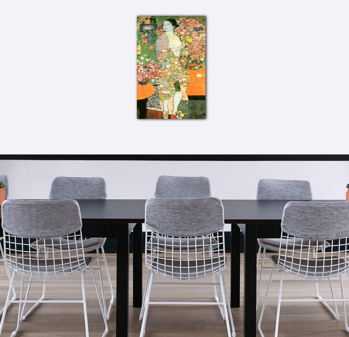 Printed Paintings Leinwand (80x120cm): Gustav Klimt - Der Tanz (1918) 80x120 cm, 80x120 cm