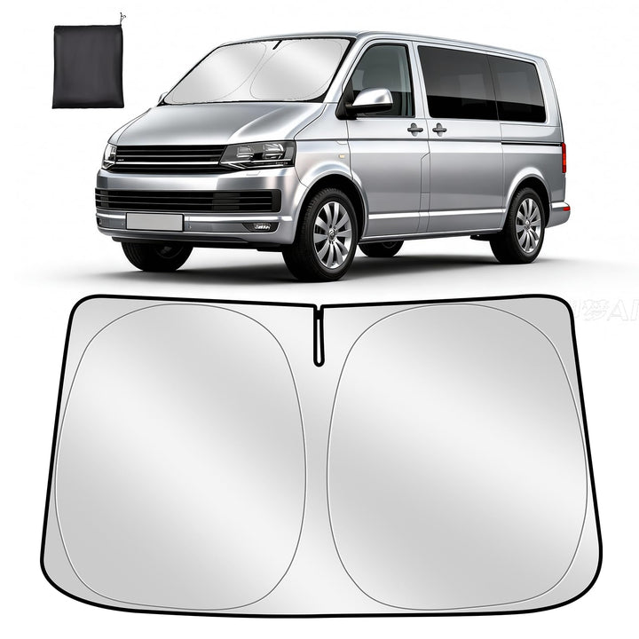 ZATOOTO Sonnenschutz Auto Frontscheibe für VW Multivan T4 T5 T6 | Windschutzscheibe Sonnenschutz, Pa
