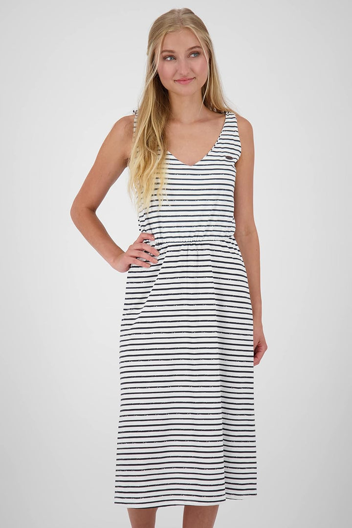 ALIFE and Kickin MelinaAK Dress – Damen Jerseykleid Knielang – Bequem & Stylisch für Alltag & Freize