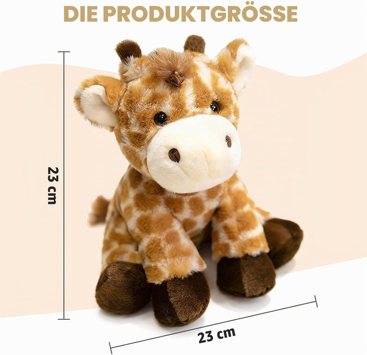 shownicer Plüschtier Giraffe Kuscheltier Stofftier Kawaii Giraffe Plüsch Kissen Spielzeug Geschenk f