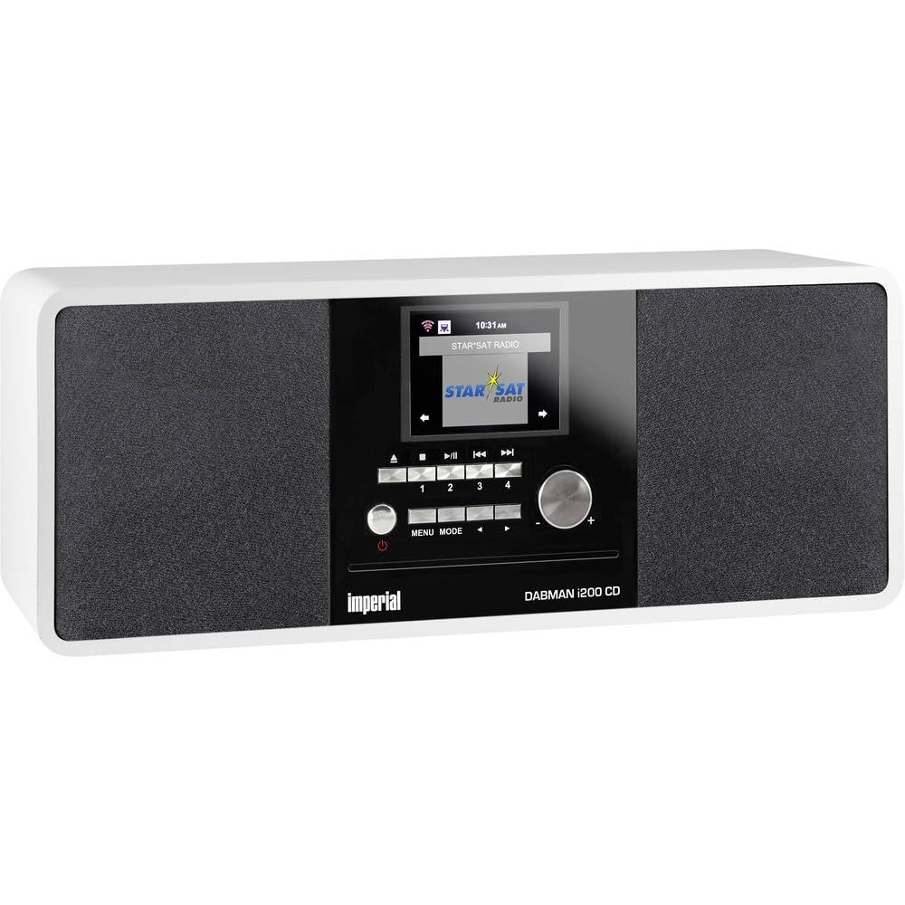 Imperial DABMAN i200 CD Internetradio/DAB+ Radio Digitalradio mit CD Player (Stereo Sound, Internetr
