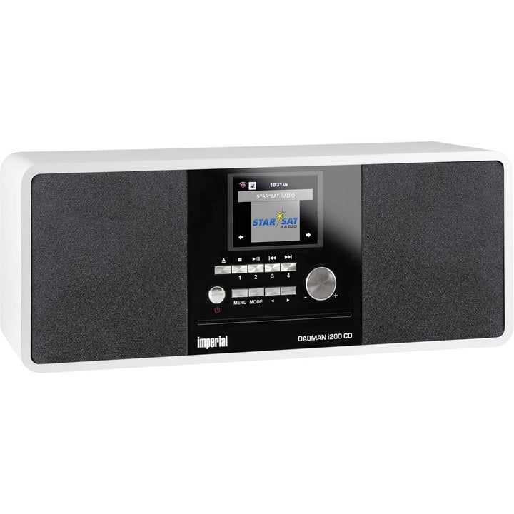 Imperial DABMAN i200 CD Internetradio/DAB+ Radio Digitalradio mit CD Player (Stereo Sound, Internetr