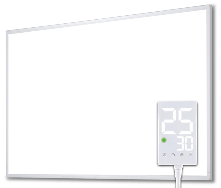 Heidenfeld Infrarotheizung HF-HP100-3 | 𝟭𝟬 𝐉𝐀𝐇𝐑𝐄 𝐆𝐀𝐑𝐀𝐍𝐓𝐈𝐄 - 500 Watt - 5-12 m² - Infrarot Heizkörper