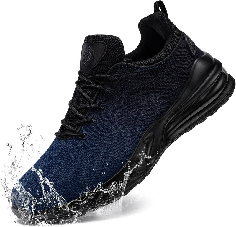 LARNMERN Wasserdicht Schuhe Laufschuhe Herren Sportschuhe Kochschuhe rutschfeste Turnschuhe Fashion