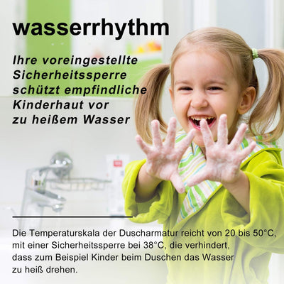 Thermostatarmatur Thermostat Brausebatterie Duscharmatur Duschthermostat Mischbatterie Dusche mit 38