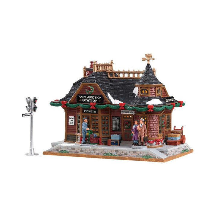 Lemax Christmas Village East Junction Station Batteriebetriebene LED – 75256