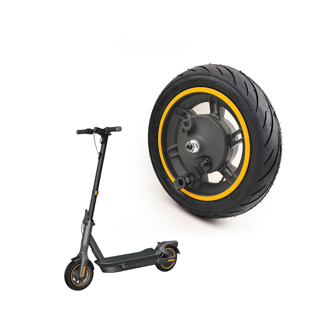 E-Scooter Vorderrad für Ninebot MAX G30/MAX G30D, 10 Zoll 60/70-6,5 Elektroroller Vorderrad Reifen m