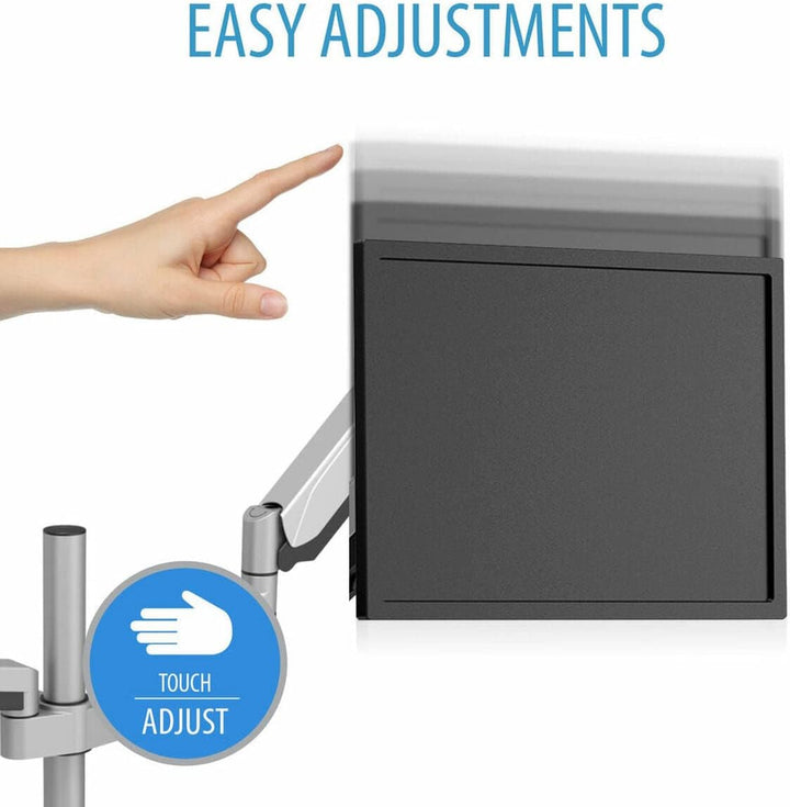 V7 DM1TA-1E Monitorhalterung mit Touch-Anpassung für Bildschirme bis zu 32 Zoll und 8 kg Touch Adjus