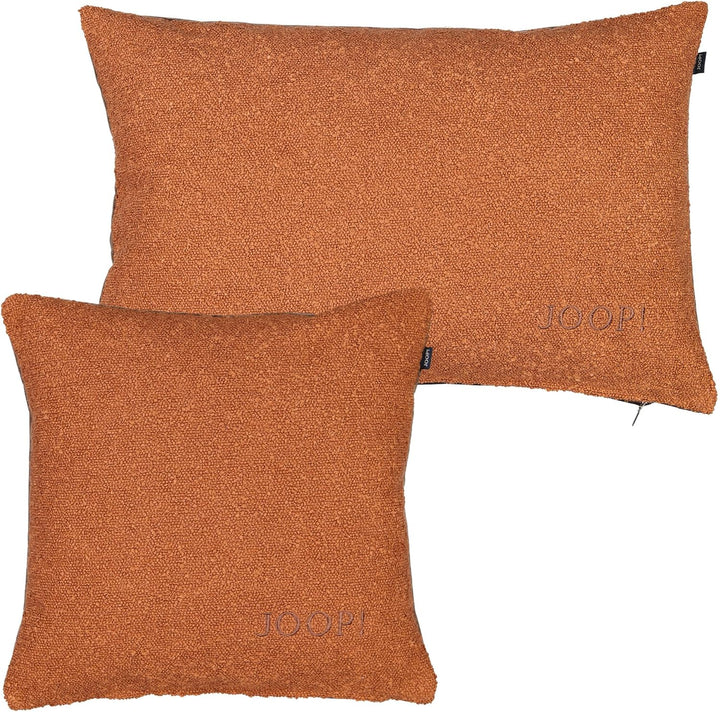 JOOP! Kissenhülle TOUCH | 50 kupfer - 40 x 40 Braun 40x40, Braun 40x40