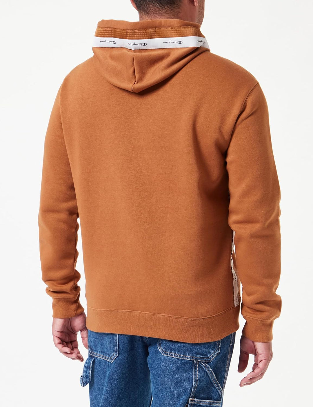 Champion Herren Legacy American Tape-Powerblend Fleece Kapuzenpullover S Marrone Chiaro, S Marrone C