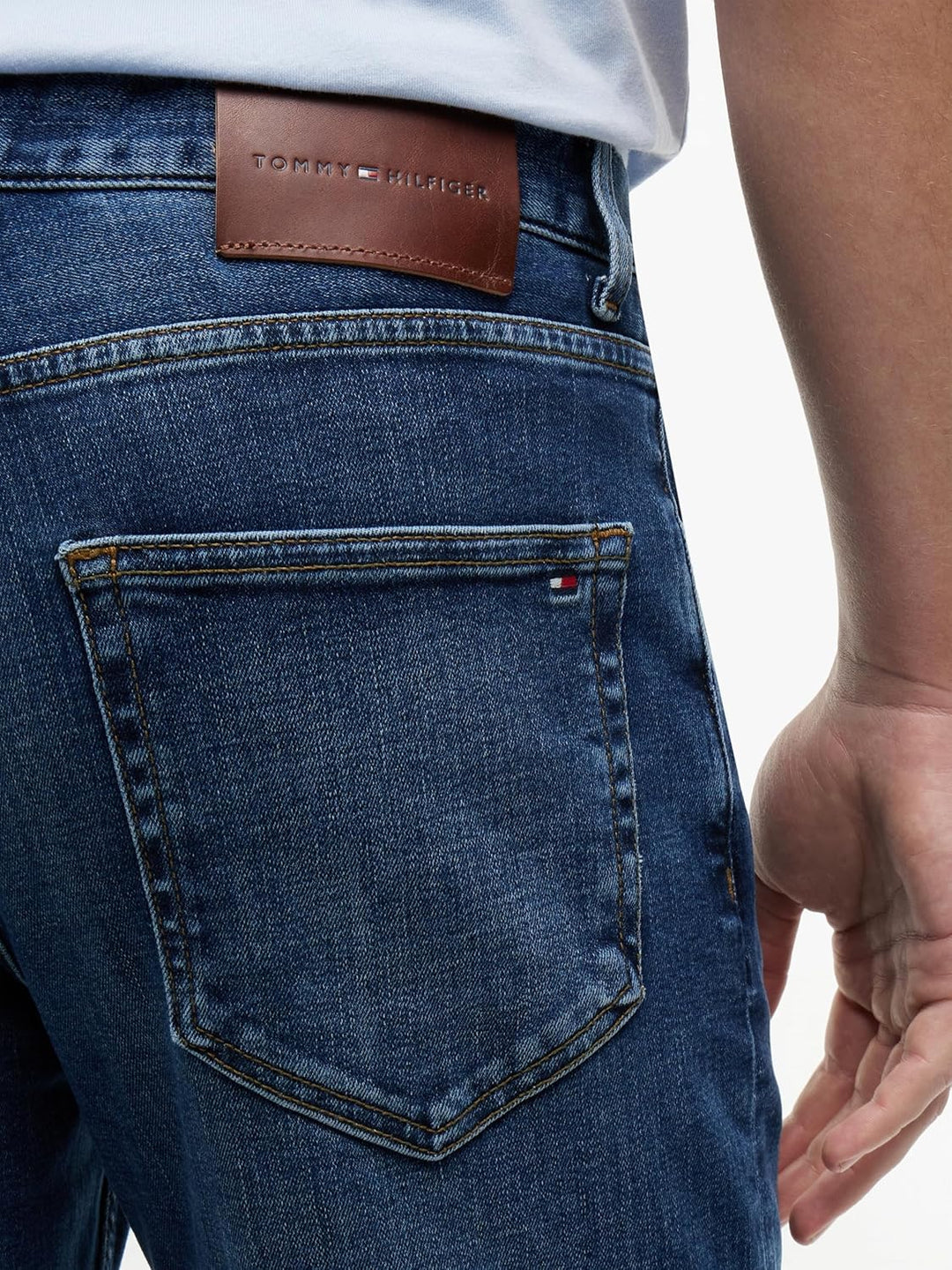 Tommy Hilfiger Herren Jeanshosen 35W / 32L Denim (Dark Blue), 35W / 32L Denim (Dark Blue)