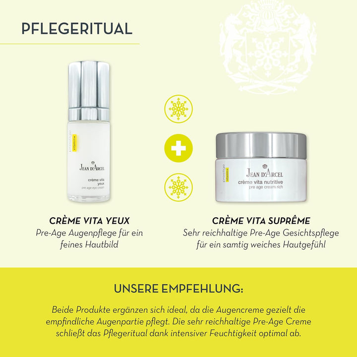 JEAN D'ARCEL PRESTIGE crème vita suprême – Sehr reichhaltige Feuchtigkeitscreme gegen extrem trocken