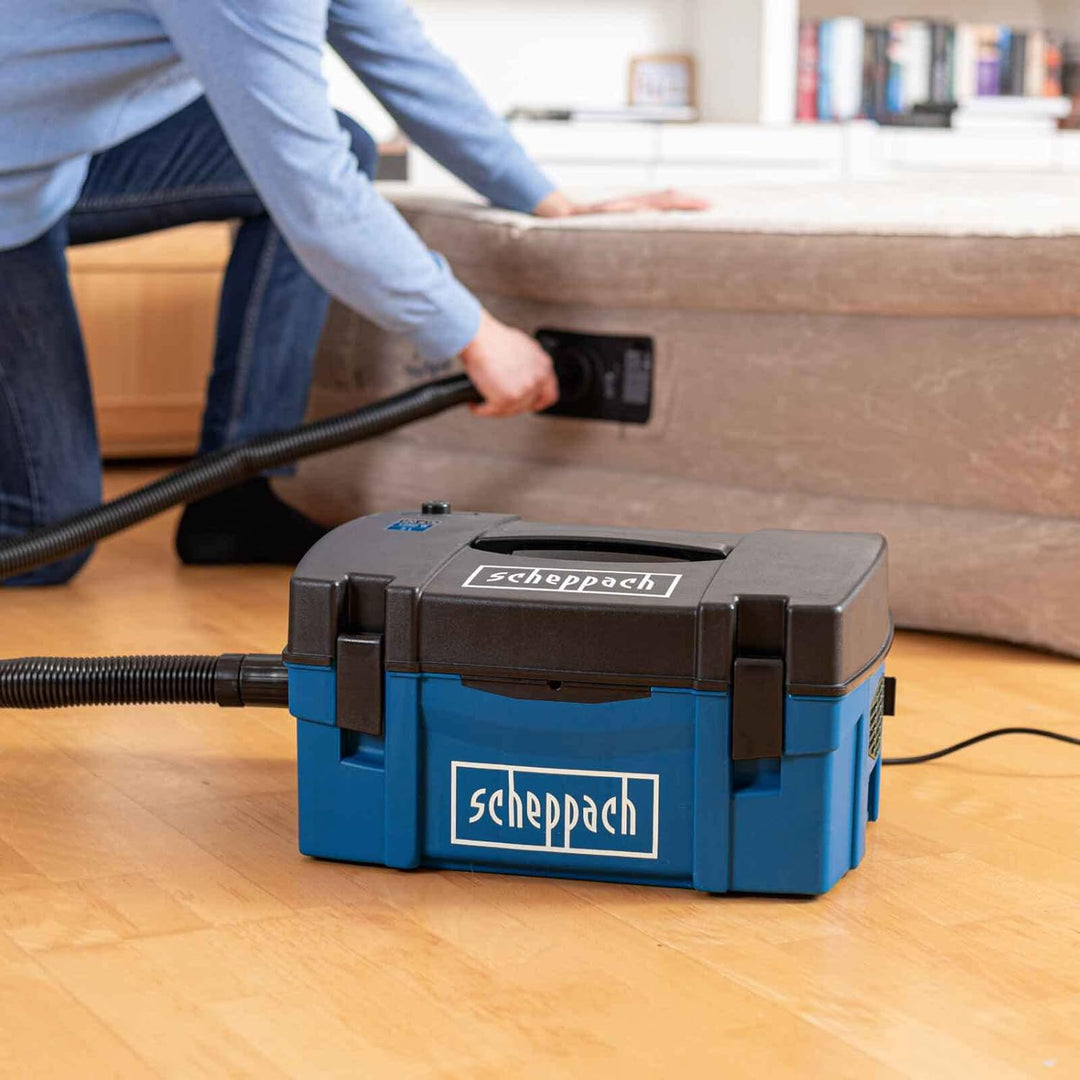 Scheppach Absauganlage HD2P 3in1 Absaugung 1250W | Staubsauger mit Ausblasfunktion | Luftleistung 12