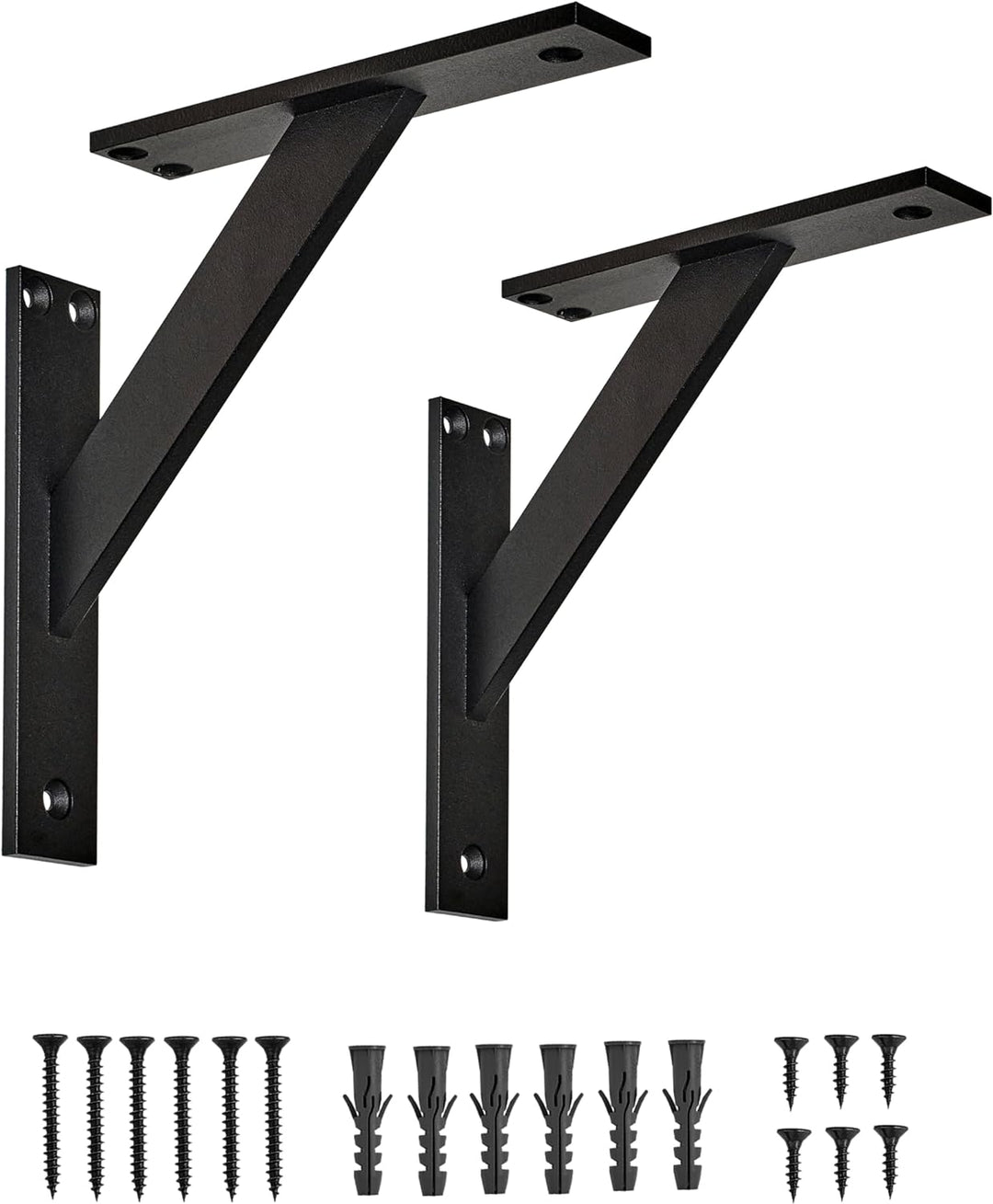 Alusfera Regalhalterung - Dekorative Regalwinkel - Regalhalter 180 mm - Wandregal Halterung - Langle