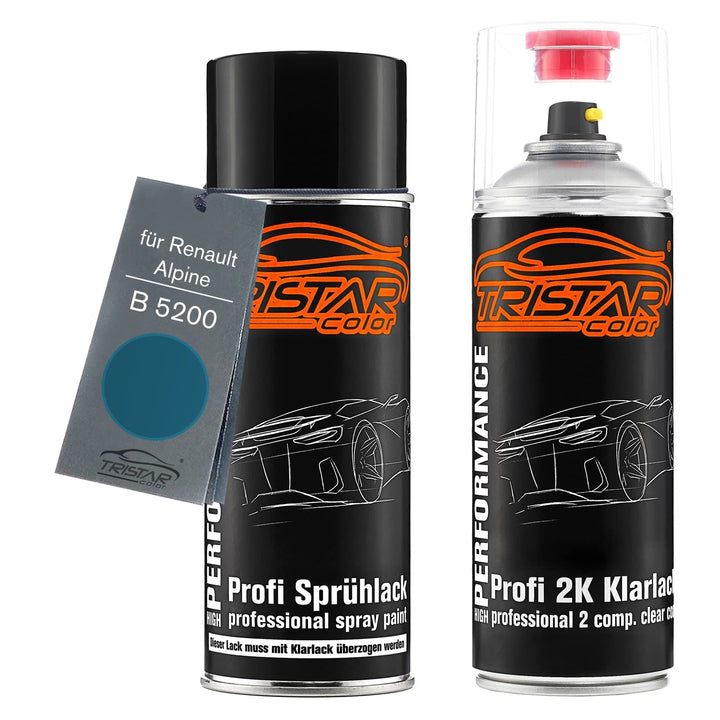 TRISTARcolor Lack Spraydose für Renault B 5200 Bleu Jockey Club Trucks +2K | für Renault / Alpine, A