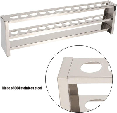 12 Well Zentrifugenröhrchen Rack Edelstahl Röhrchenhalter Rack Zentrifugationstest Röhrchenständer G