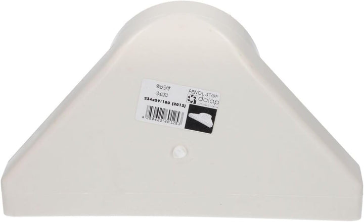 LUTH Premium Profi Parts Umlenkstück 100er Ultraflach 90° Rundrohr 100mmø Auf Flachkanalmuffe Zu 234