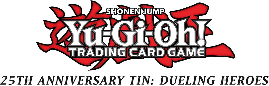 Yu-Gi-Oh! TRADING CARD GAME Tin of Dueling Heroes 25th Anniversary – Case (12 Stück) – Deutsche Ausg