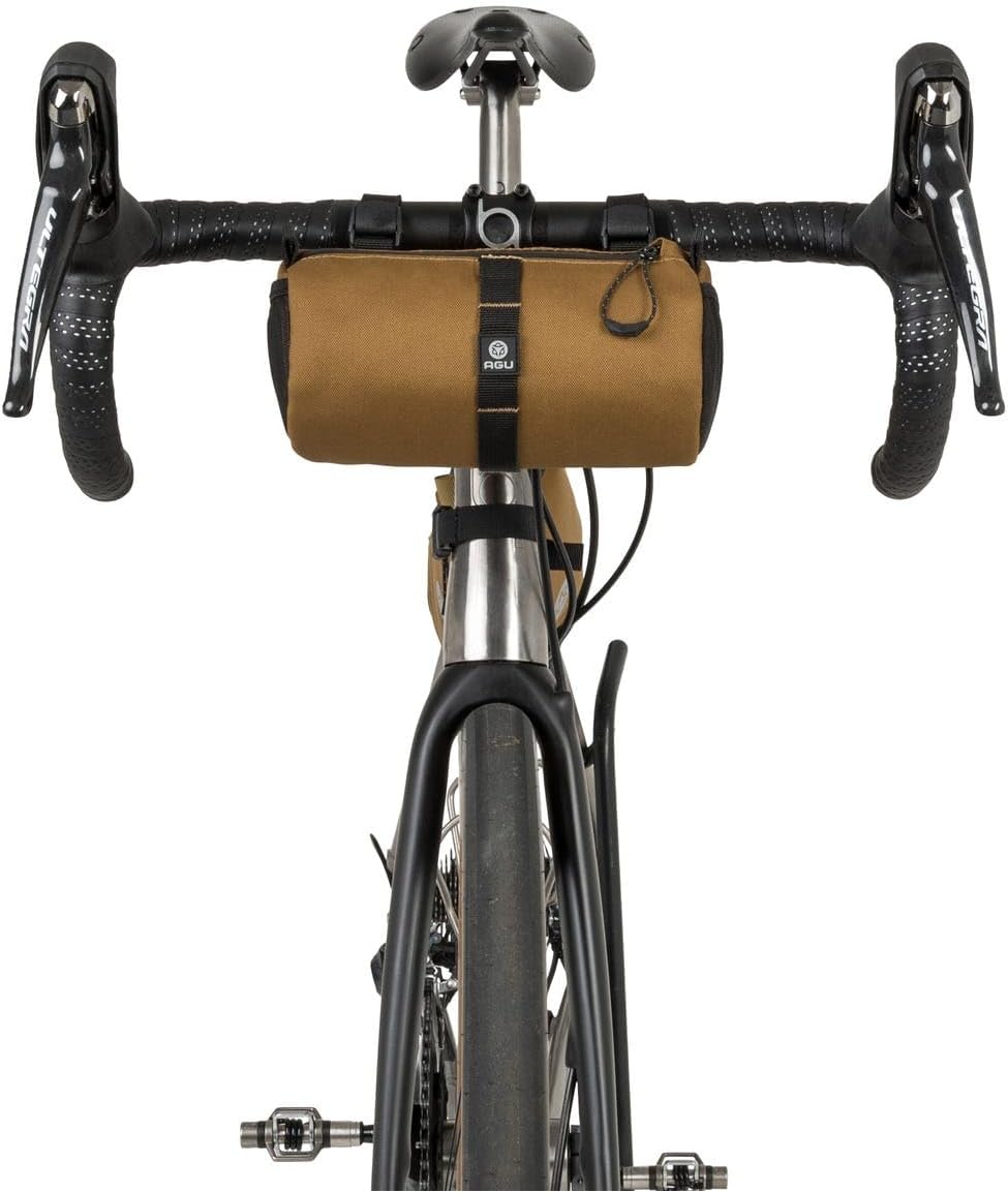 AGU Lenkertasche Roll Bag, 1,5L Fahrradtasche Lenker Vorne für Bikepacking, Wasserabweisend, Reflekt