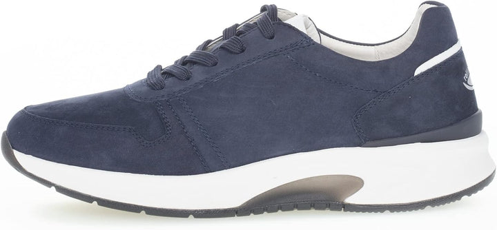 Pius Gabor Herren Sneaker Low, Männer Halbschuhe,Wechselfussbett 45 Blau Blue White, 45 Blau Blue Wh
