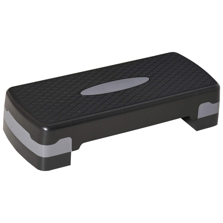 HOMCOM Aerobic Fitness Stepper höhenverstellbar 2 Ebenen rutschfeste Oberfläche PP 68 x 29 x 15 cm,