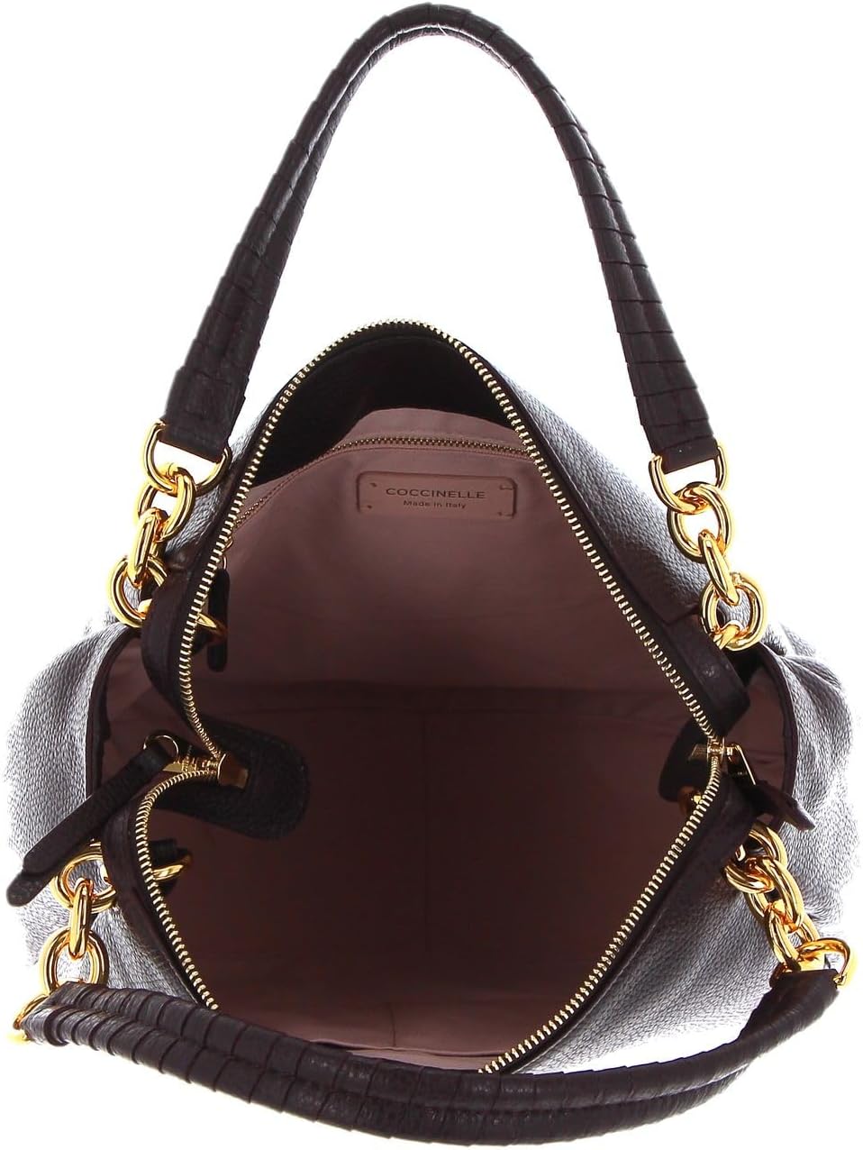 Coccinelle Maelody - Handtasche 32 cm Darkbrown, Darkbrown