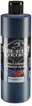 Createx Farbe Wicked Farben für Airbrush Detail Schwarz 16 Oz