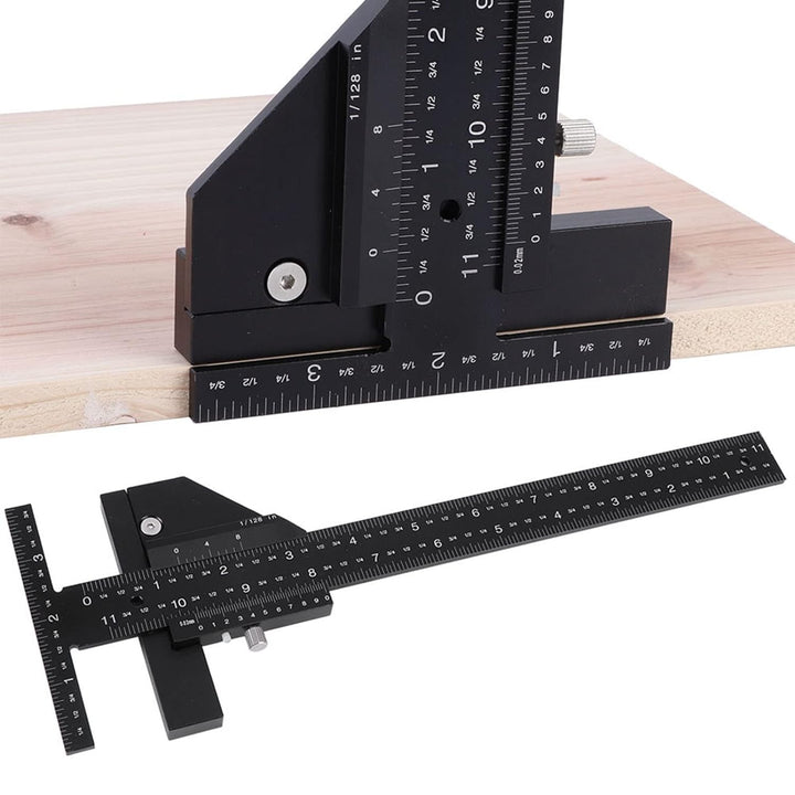 Lineal für die Holzbearbeitung, T-Quadrat-Lineal, T-Lineal aus Aluminiumlegierung, T-Lineal für die