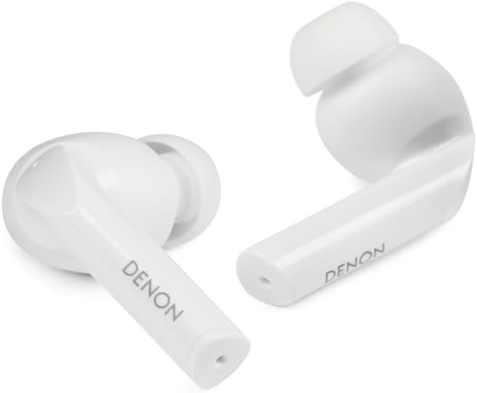Denon AH-C840NCW True Wireless Bluetooth In-Ear-Kopfhörer mit aktiver Geräuschunterdrückung, wasserr