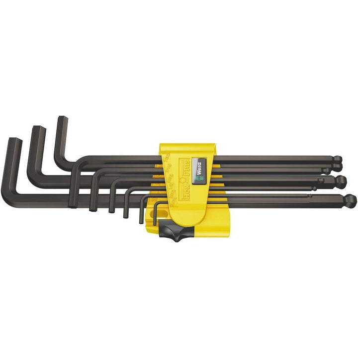 Wera 950 PKL/9 SZ N Winkelschlüsselsatz, zöllig, BlackLaser, 9-teilig, 05022171001