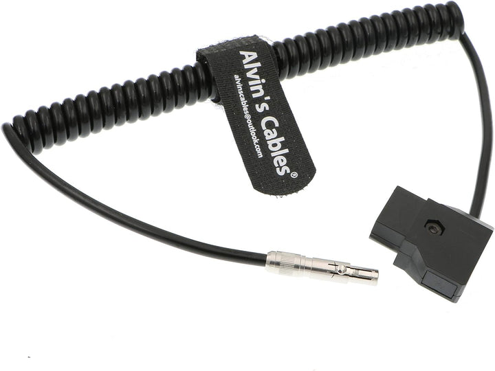 Alvin's Cables Odyssey 7 7q Monitor Spiral Kabel Original NSC3F 3 Pin Buchse auf D-Tap Spiralkabel,