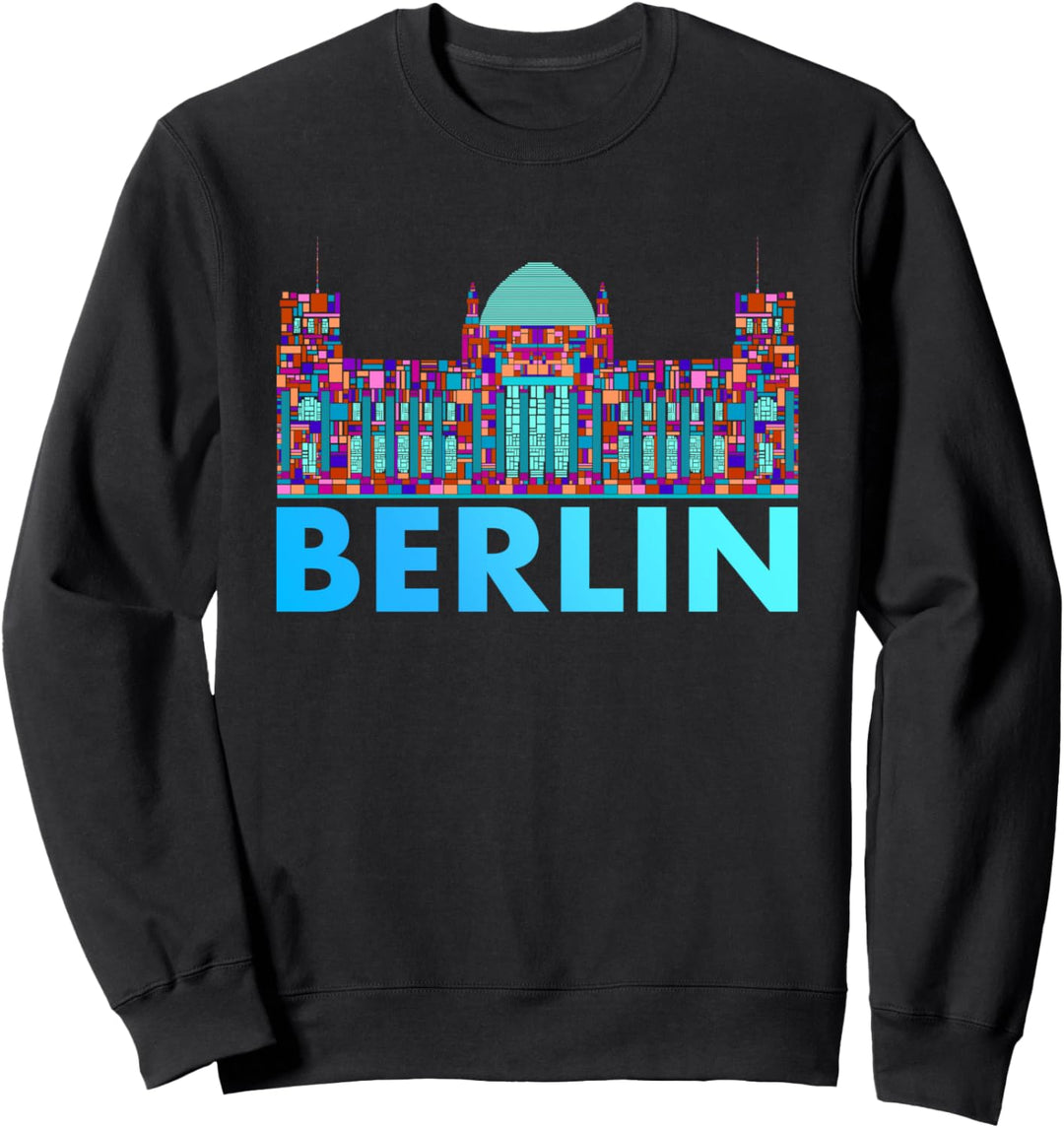 Berlin Design - Reichstag - I Love Berlin Sweatshirt
