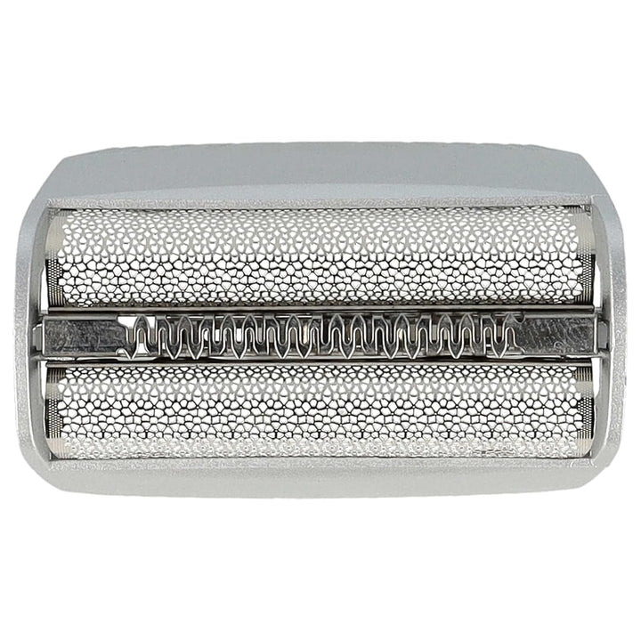 vhbw 2x Doppelscherfolie Ersatz für Braun 30B Mul, 30B, 30S für Elektrorasierer + Rahmen, silber