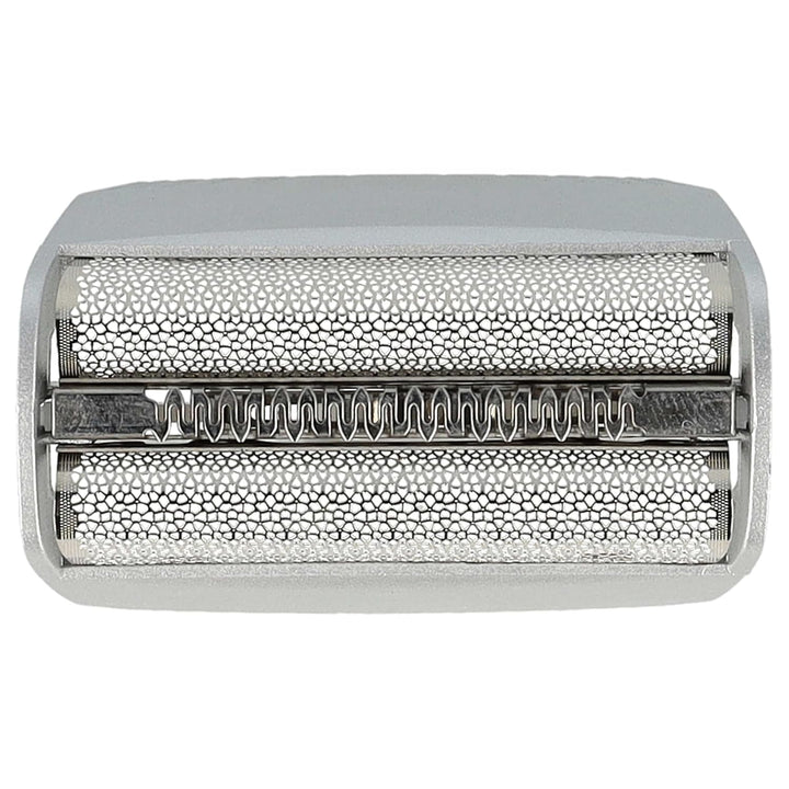 vhbw 2x Doppelscherfolie Ersatz für Braun 30B | 30B Mul, 30S für Elektrorasierer + Rahmen, silber