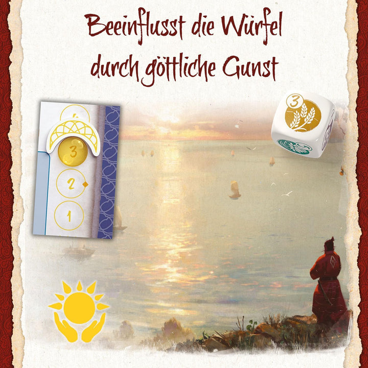 Kosmos 685447 Am goldenen Fluss, Strategiespiel für Kenner mit taktischer Tiefe und Vorausplanung, f