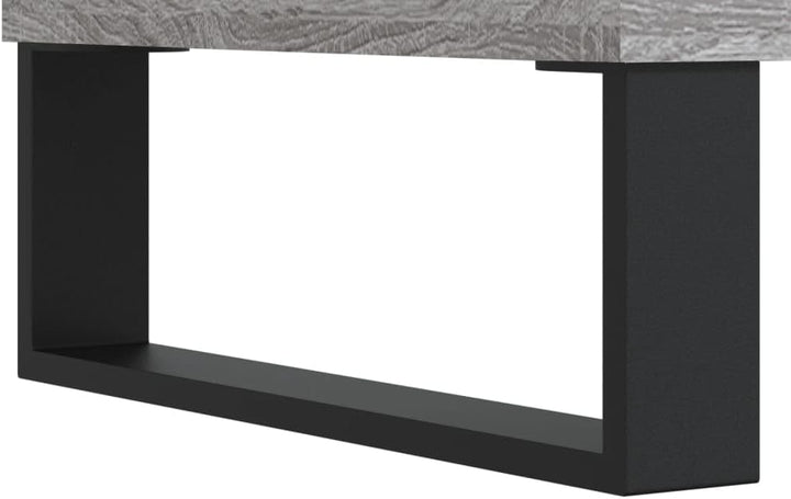 vidaXL Plattenschrank Grau Sonoma 74,5x38x48 cm Holzwerkstoff, Grau Sonoma