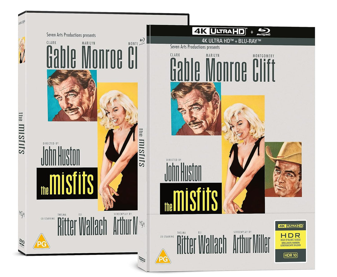 The Misfits 4k & Blu-Ray Mediabook, Blu-ray