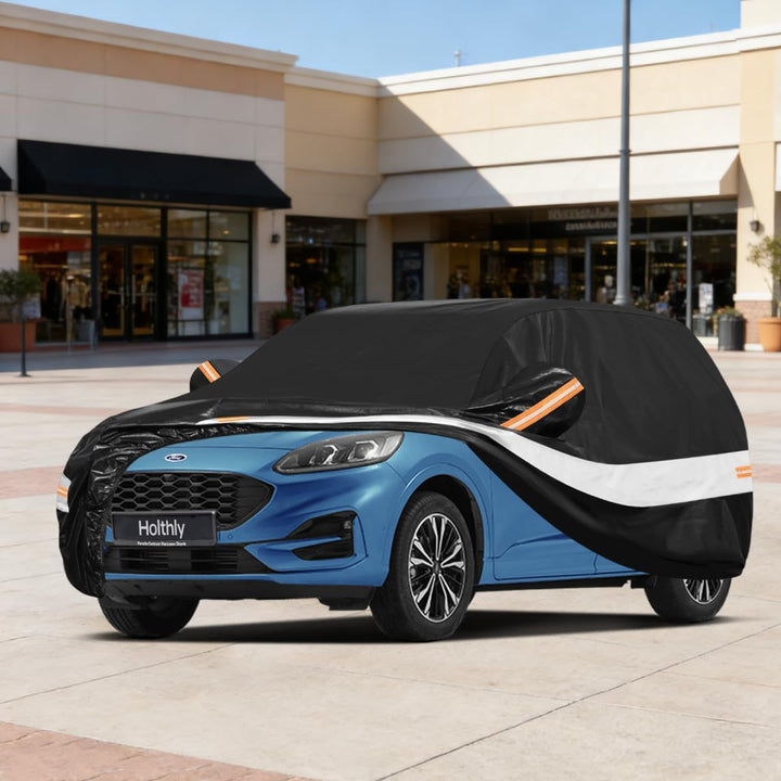 Autoabdeckung SUV Passend für Ford Kuga（2008-2026） 10 Schichten Vollgarage Auto Abdeckplane 100% Was