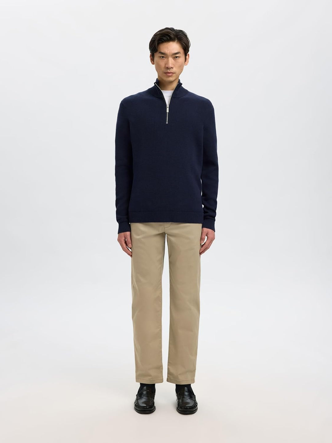 SELECTED HOMME Male Chino 196 Straight Flex 28W / 32L Greige, 28W / 32L Greige