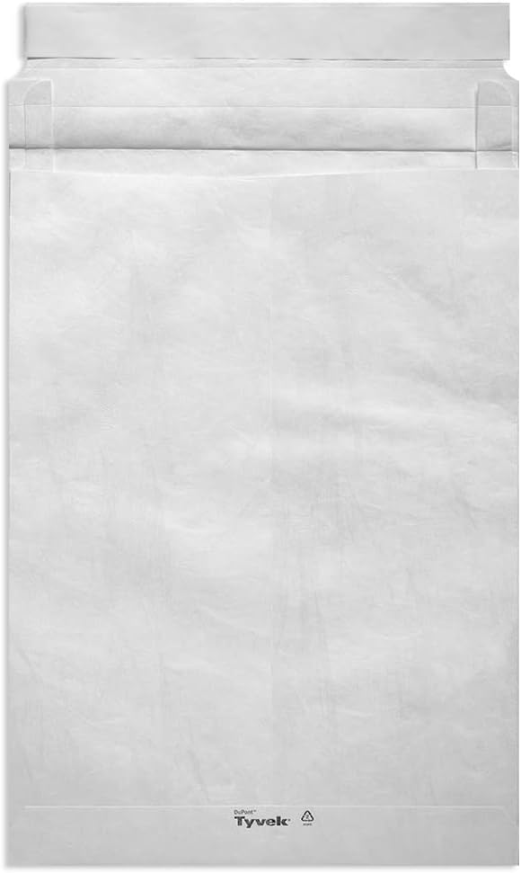 Tyvek Versandtasche C5 (229x162x3mm) haftklebend weiss 55g 100 Stück C5 (162x229 mm) Single 100 Stüc