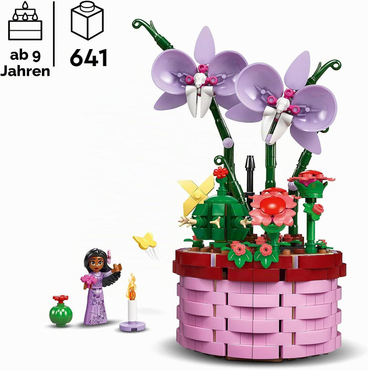 LEGO ǀ Disney Encanto Isabelas Blumentopf, Set für Kinder mit baubarer Spielzeug-Orchidee & Creator