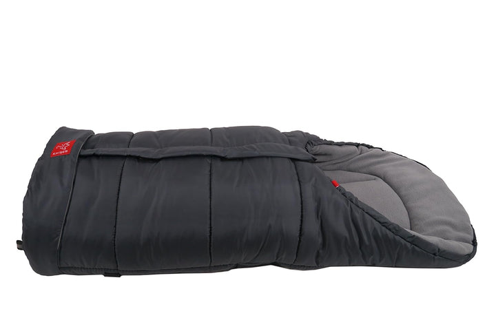 Kaiser Iglu Thermo Fleece Fusssack, anthrazit hellgrau, 1 Stück (1er Pack), Anthrazit Hellgrau