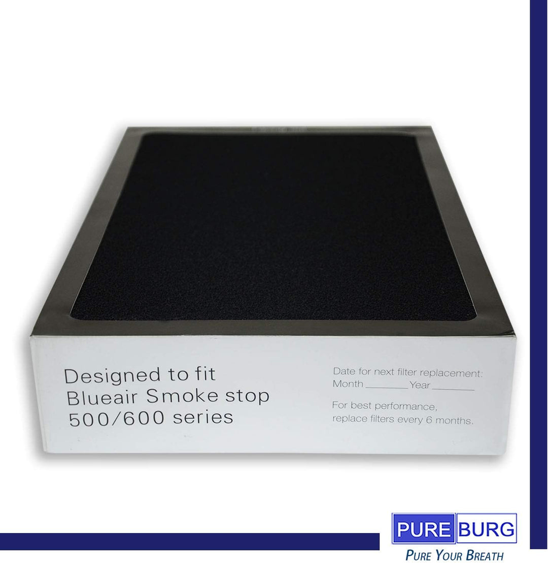 Unbekannt GreenR3 Ersatzfilter für Blueair 500/600 Serie SmokeStop Filter, Geruchsentferner Classic