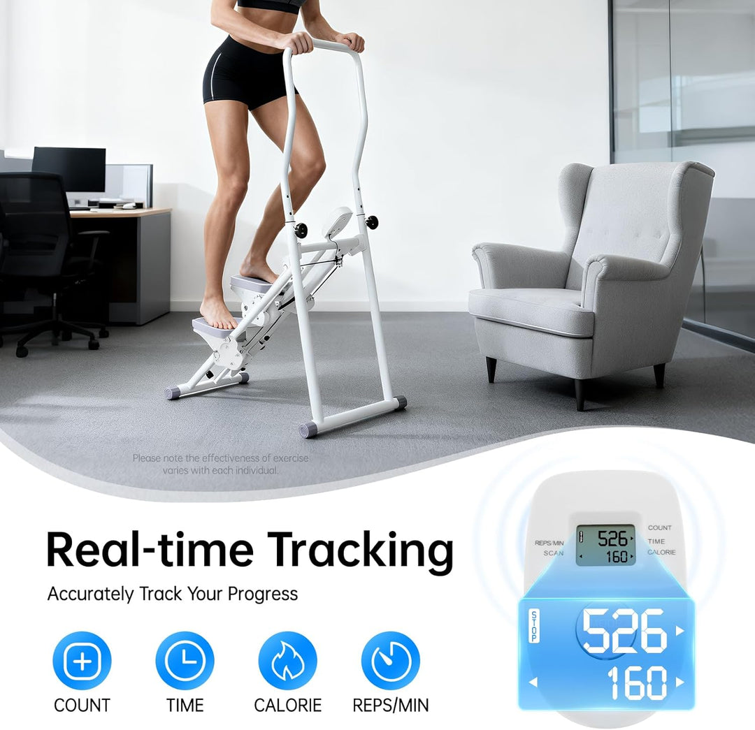 Neues Stair Stepper Climber Treppe, Fitnessgerät Hometrainer Fitness Exercise Übung Faltbare Vertika