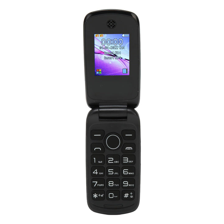 Klapptelefon für Senioren, Entsperrt, 3G-LTE-Dual-SIM-Telefon mit Grossen Tasten, Leistungsstarkem L